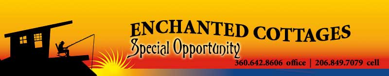 Enchanted Cottages Seaview WA 866-883-9716