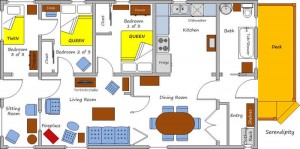 Enchanted Cottages - Serendipity Floor Plan